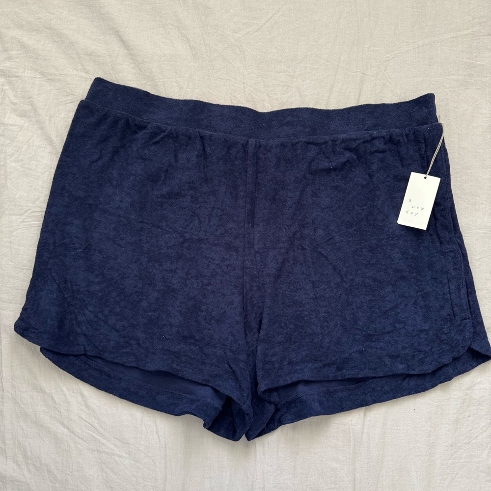 Women's Navy Blue Shorts